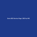 Extra SEO Service Page by SEO by MG