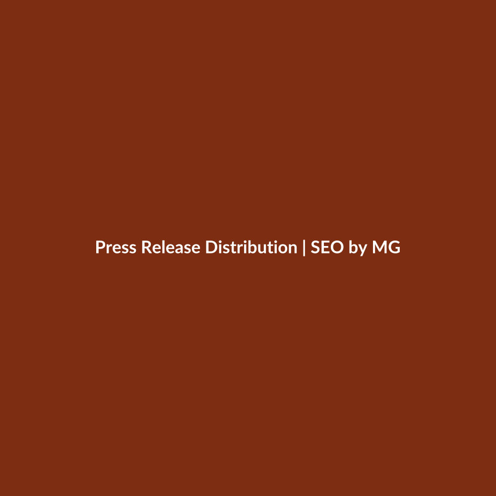 Press Release Distribution by SEO by MG