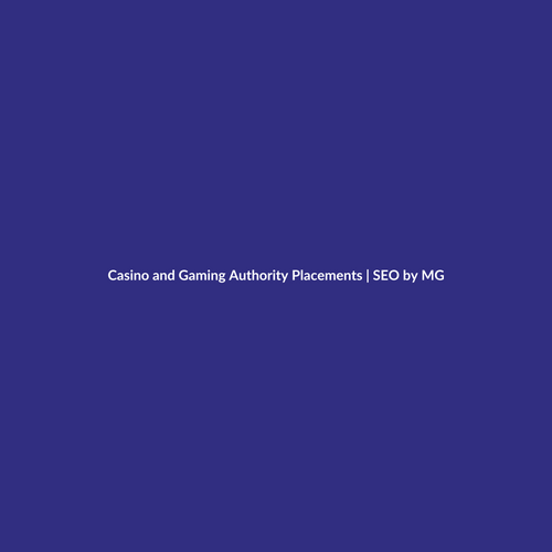 Casino & Gaming Authority Placements by SEO by MG