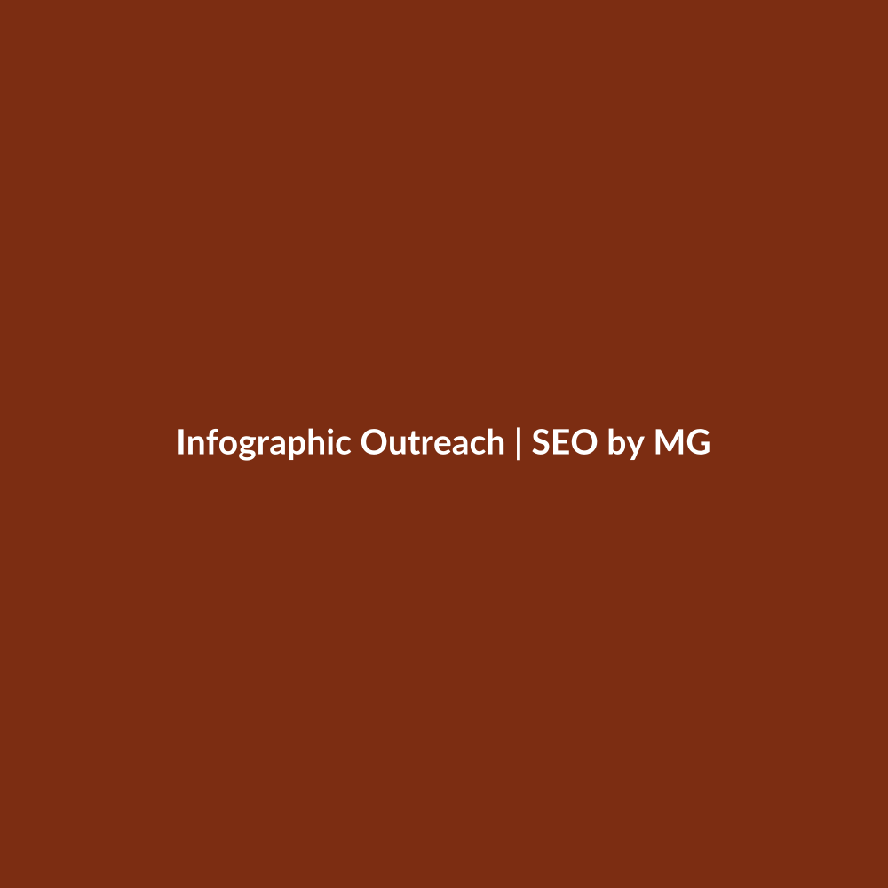 Infographic Outreach by SEO by MG