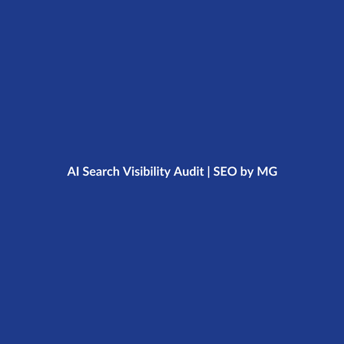 AI Search Visibility Audit by SEO by MG